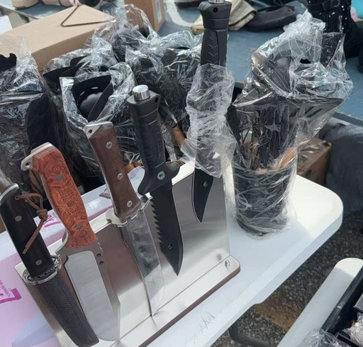 Knife Set with Stand