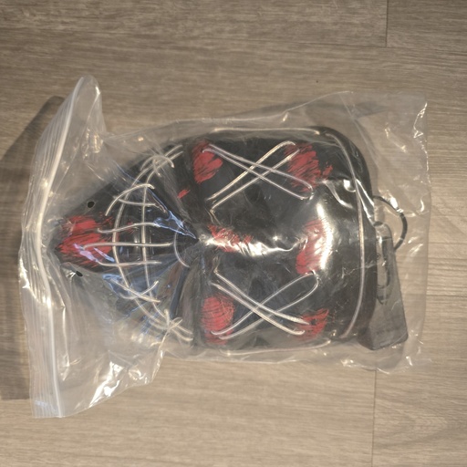 Black and Red Mask